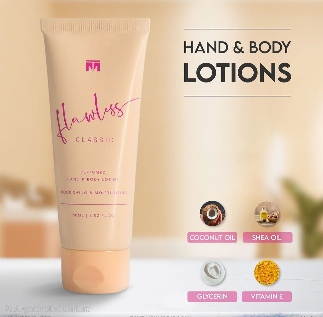Flawless Classic Hand & Body Lotion 60ML For Women