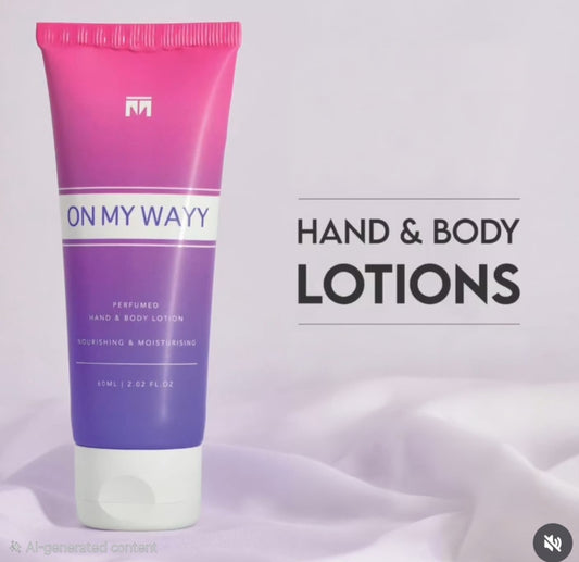 On My Wayy Hand & Body Lotion 60ML For Women