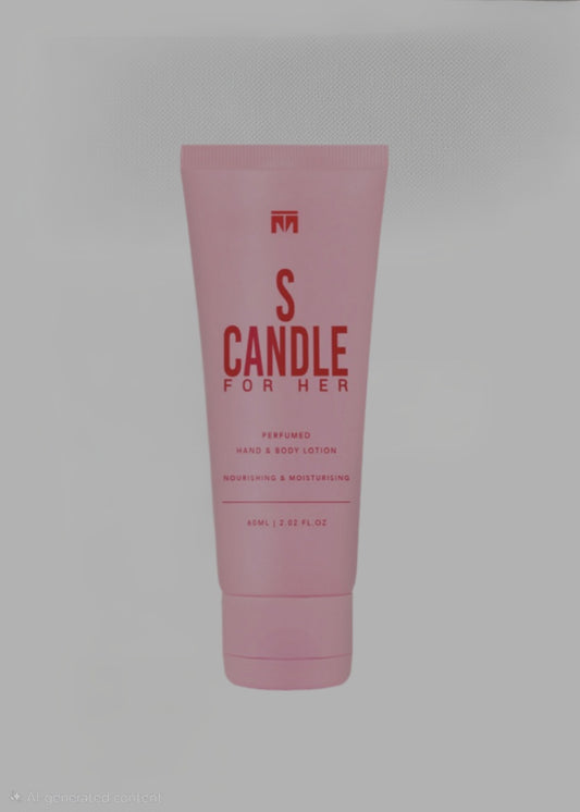S Candle For women Hand and Body Lotion 60ML