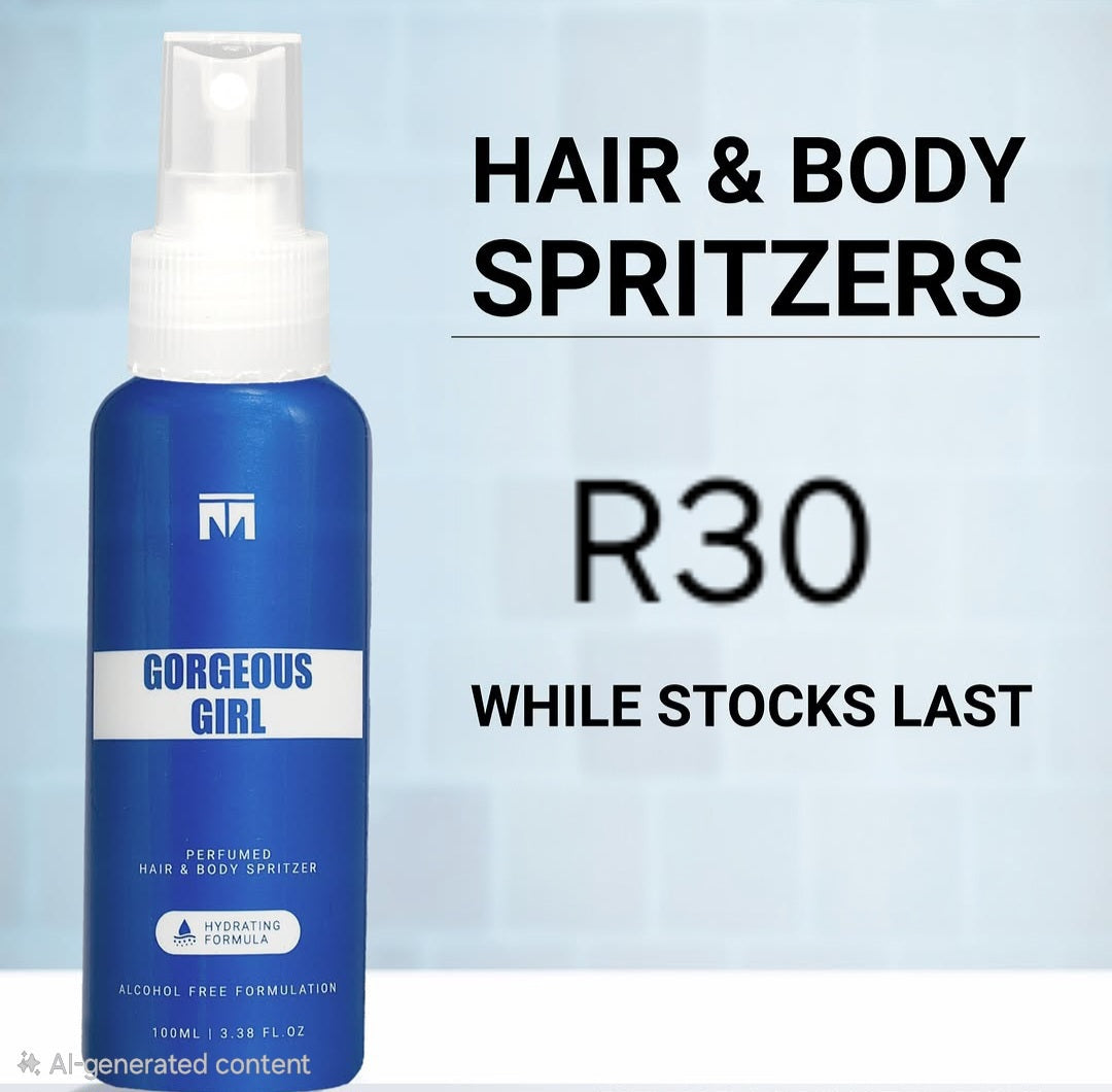 Gorgeous Girl Hair & Body Spritzer 100ML For Women