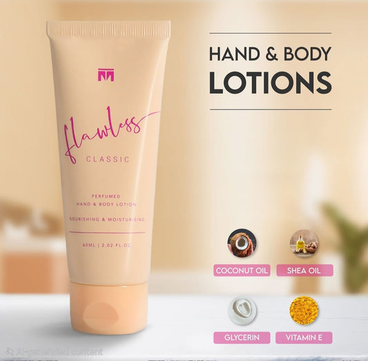 Flawless Classic Hand & Body Lotion 60ML For Women