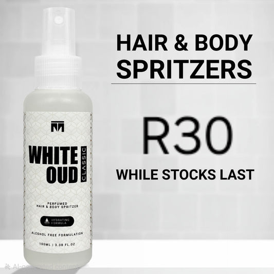 White Oud Classic Hair & Body Spritzer 100ML Unisex